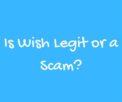 what is wish scam